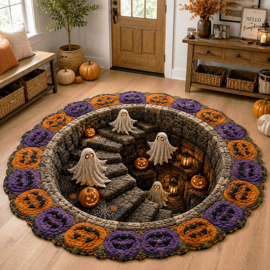 Nightmare Hollow Custom Shape Area Rug NCU0NTD2205