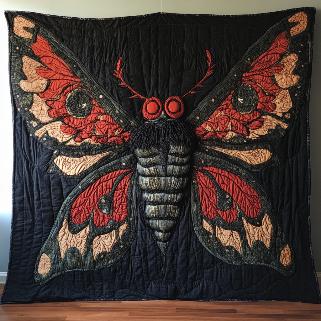 Nocturnal Omen Quilted Blanket NCU0DV123