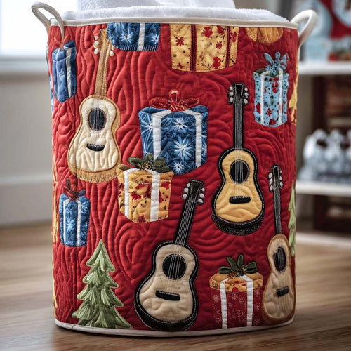 Noel Dreams Quilted Laundry Basket NCU0PTT1581