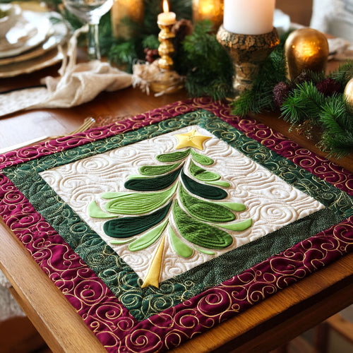 Noel Elegance Quilted Table Topper NCU0NTV129