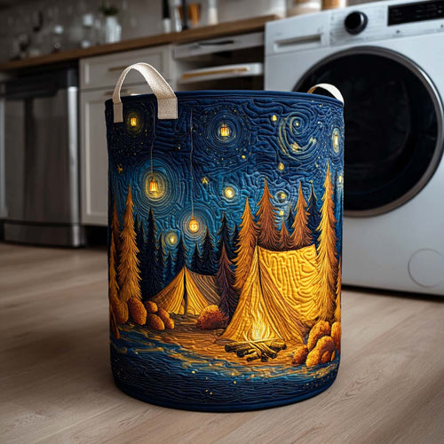 Nomad Nights Quilted Laundry Basket NCU0NTD080