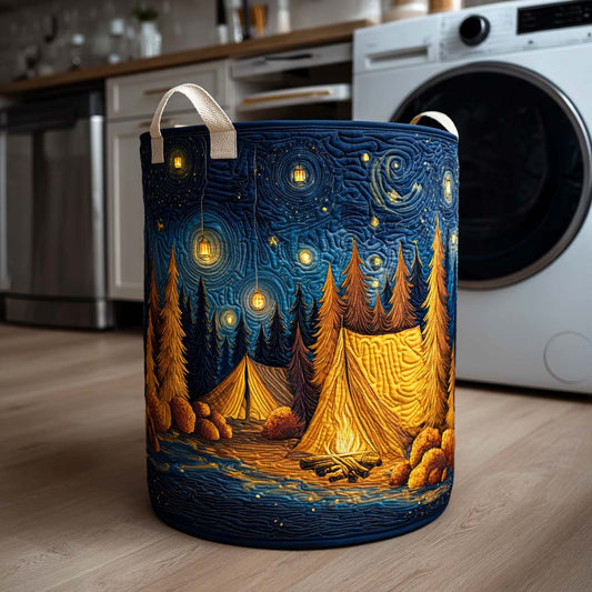 Nomad Nights Quilted Laundry Basket NCU0NTD080