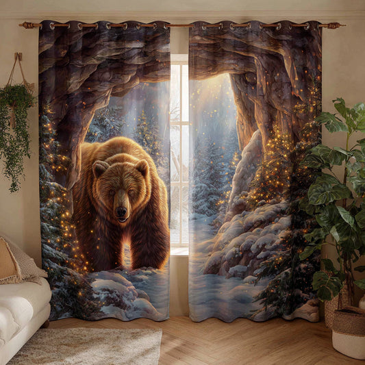 Nordic Bear Valor Quilted Curtains NCU0HNH777