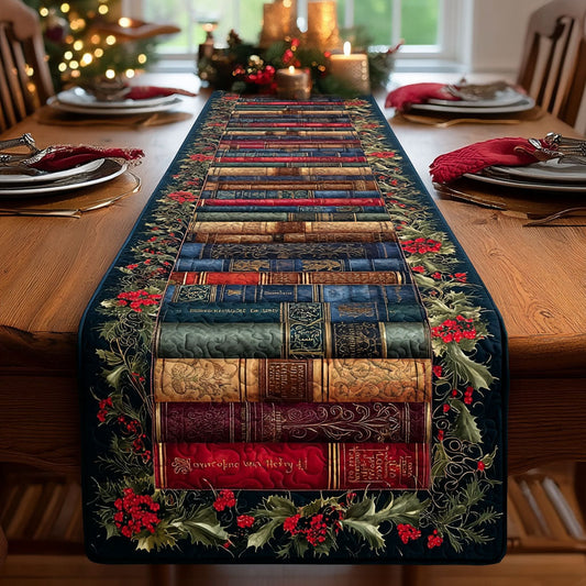 Nordic Bookway Quilted Table Runner NCU0NTV810