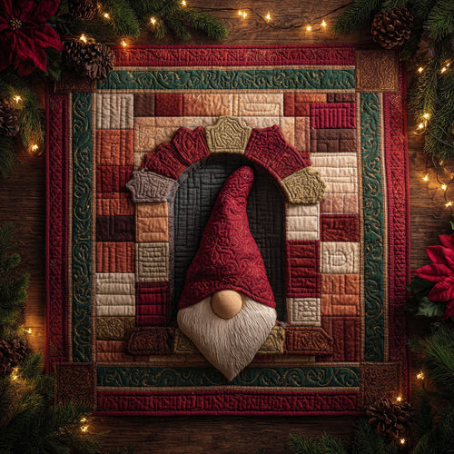 Nordic Elf Quilted Table Topper NCU0NTV571