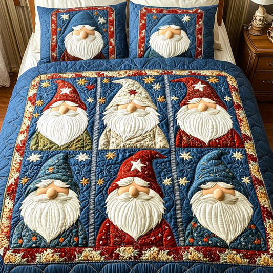 Nordic Whimsy 3-Piece Quilted Bedding Set NCU0NT2008