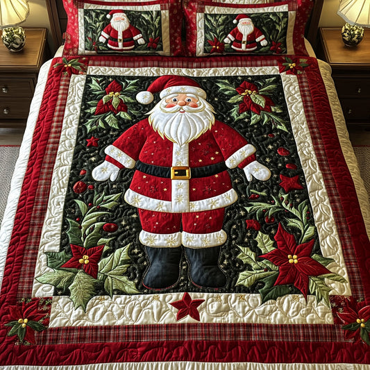 North Pole Comfort 3-Piece Quilted Bedding Set NCU0VH818