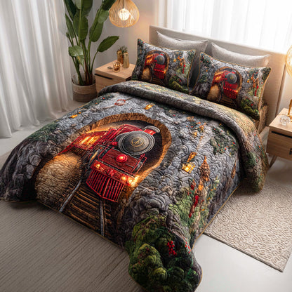 Northbound Express 3-Piece Quilted Bedding Set NCU0NTD641