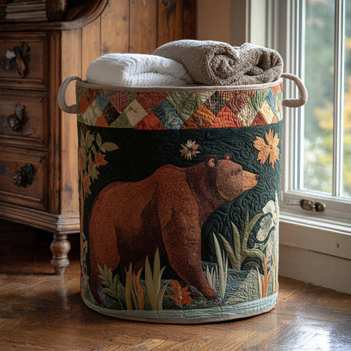 Northern Brown Spirit Quilted Laundry Basket NCU0PTT1746