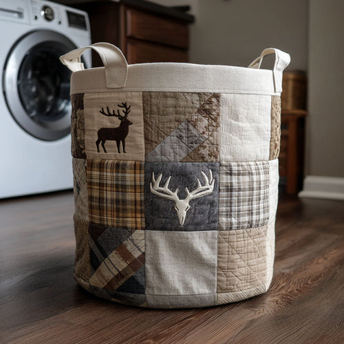 Northern Buck Quilted Laundry Basket NCU0NNT2803