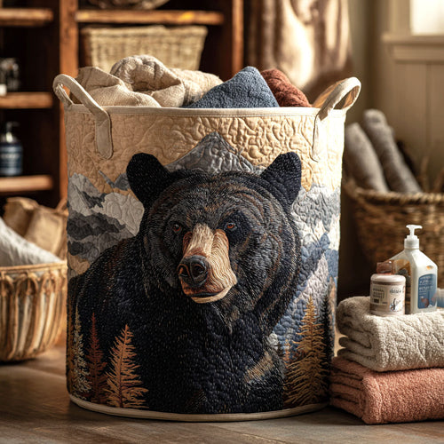 Northern Calm Quilted Laundry Basket NCU0NTV402