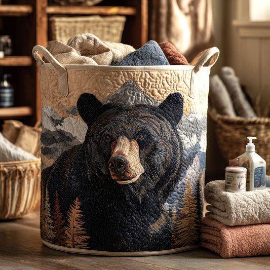 Northern Calm Quilted Laundry Basket NCU0NTV402