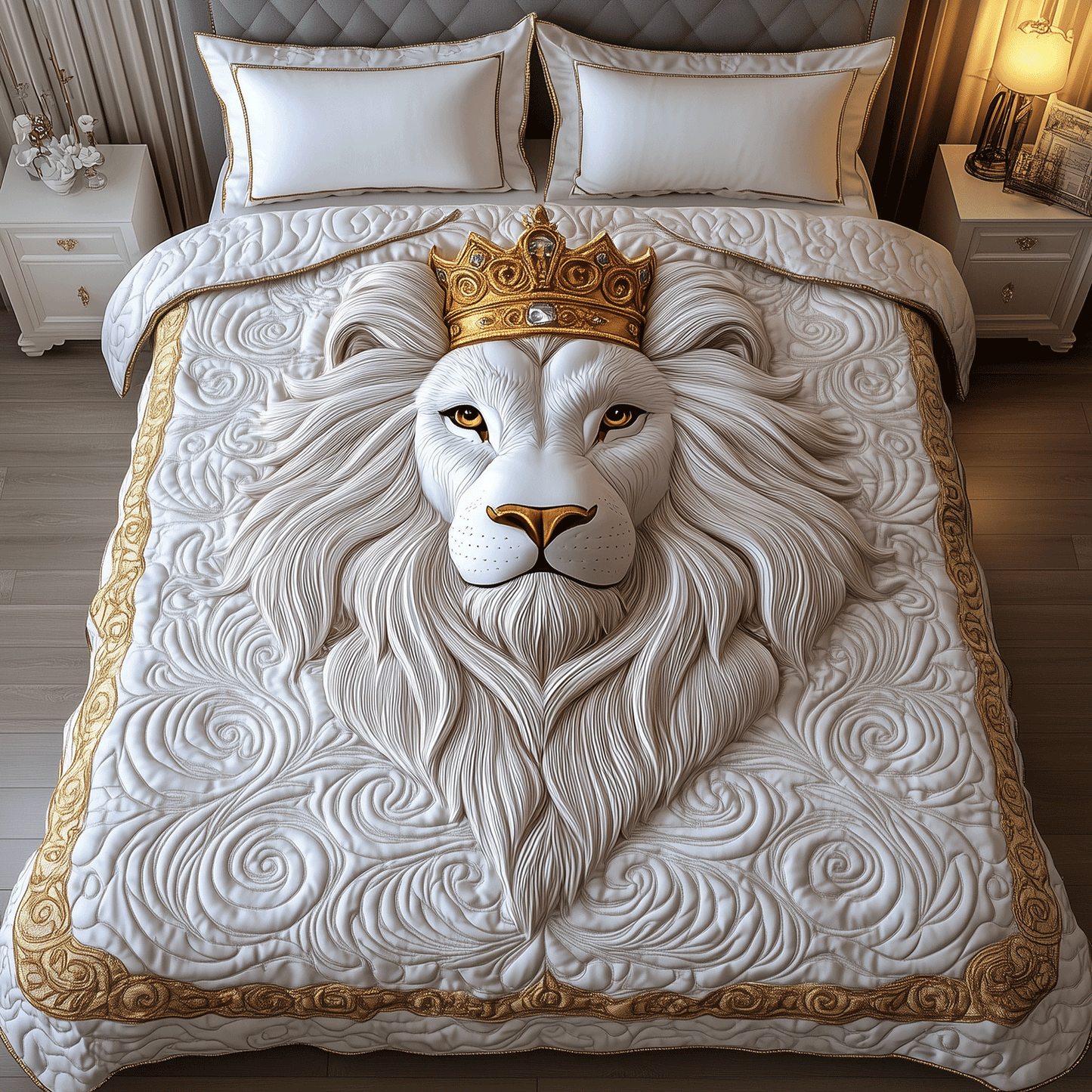 Northern Harvest 3-Piece Quilted Bedding Set NCU0TH2403