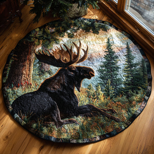 Northern King Quilted Round Mat NCU0PTT1856