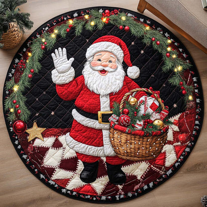 Northern Sparkle Quilted Round Mat NCU0NNT2054