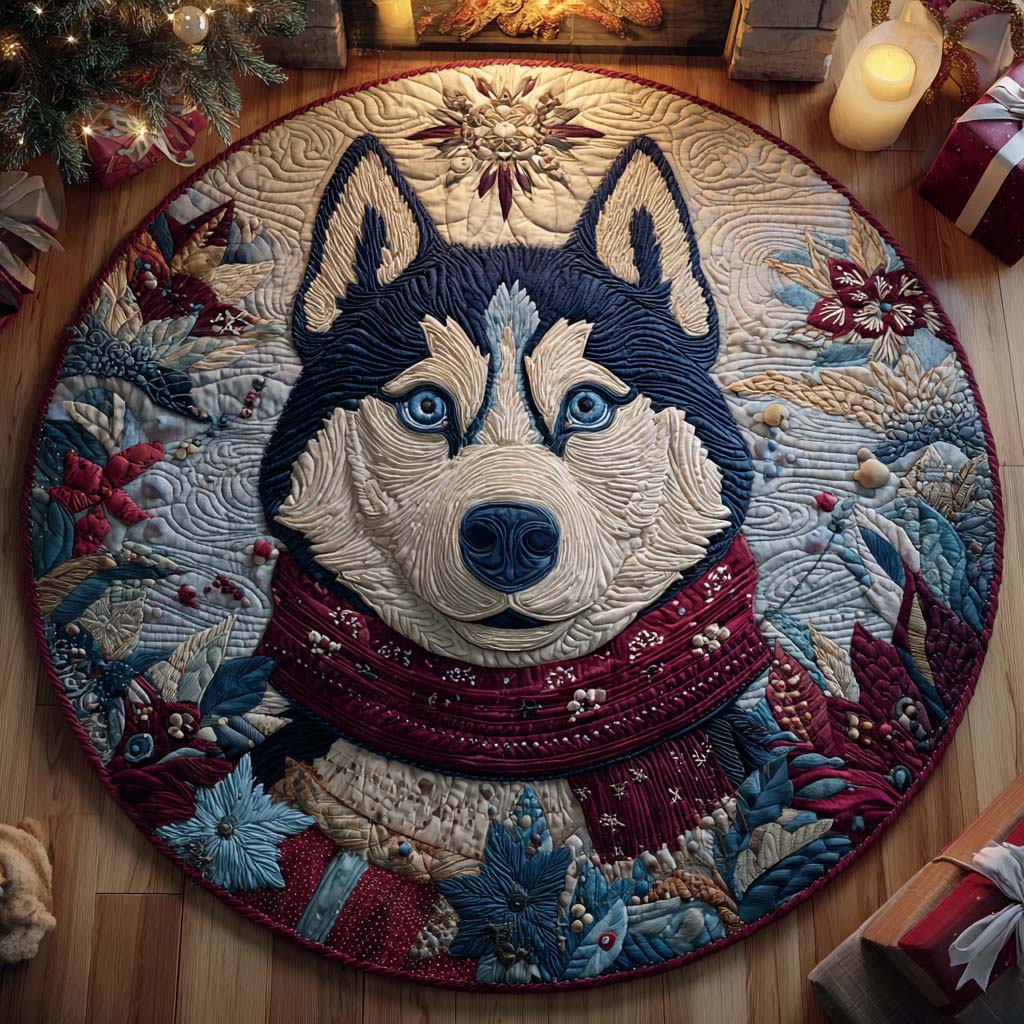 Northern Spirit Quilted Round Mat NCU0DQQ032