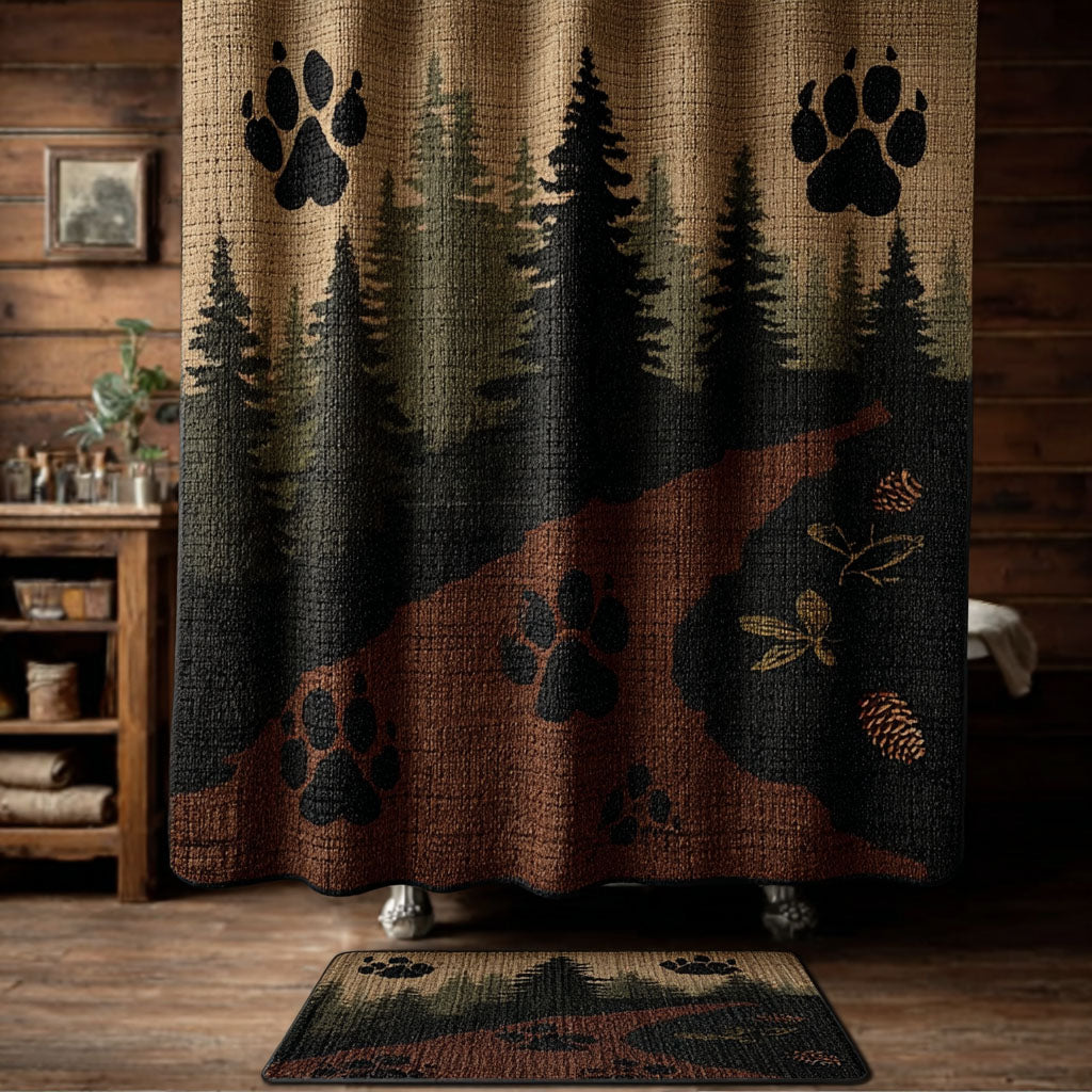 Northern Tracks Shower Curtain NCU0PTT2857