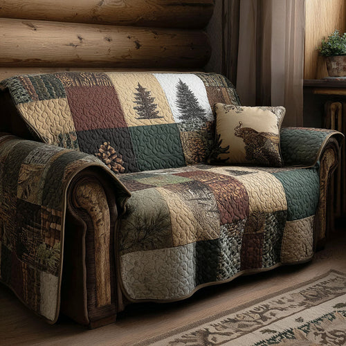 Northwoods Hearth Quilted Sofa Cover NCU0PTT2843