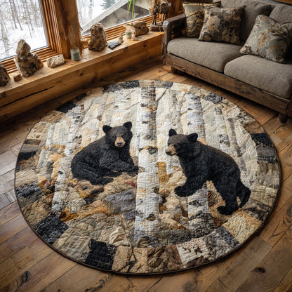 Northwoods Soul Quilted Round Mat NCU0DV1049