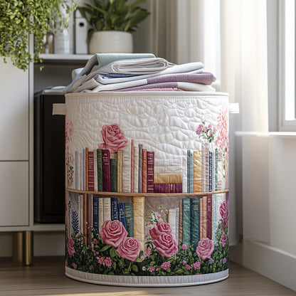 Novel Nook Quilted Laundry Basket NCU0DV822