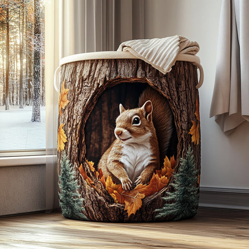 Nut Keeper Quilted Laundry Basket NCU0PVL717