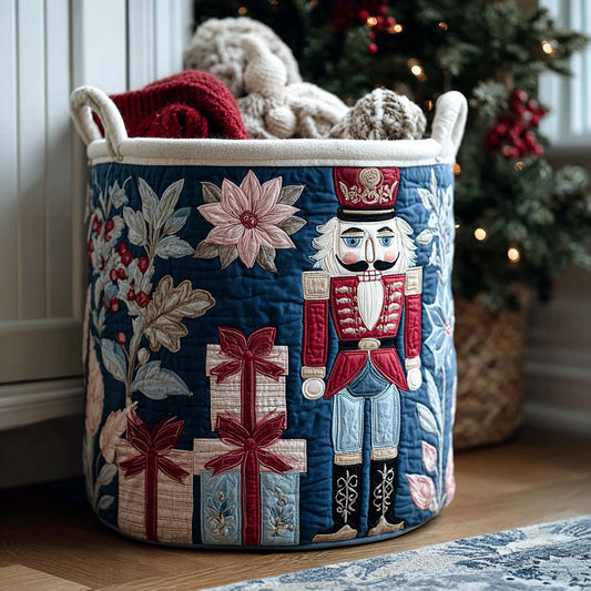 Nutcracker Bloom Quilted Laundry Basket NCU0DQQ002