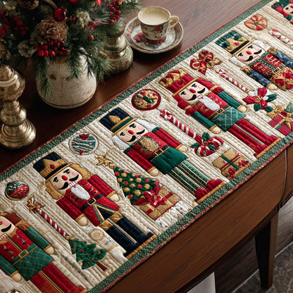 Nutcracker Charm Quilted Table Runner NCU0NNT1787