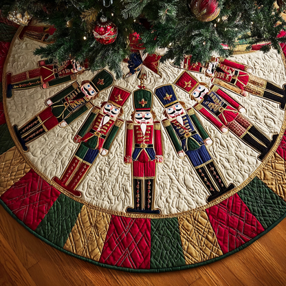 Nutcracker Classic Christmas Quilted Tree Skirt NCU0DDK1752