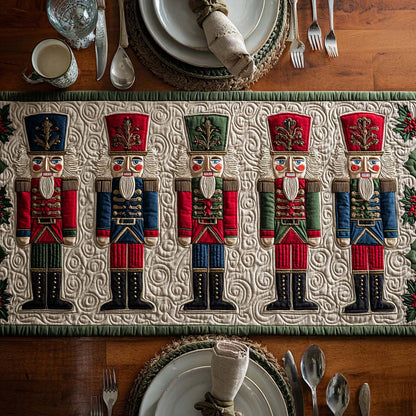 Nutcracker Classic Quilted Table Runner NCU0DQQ093