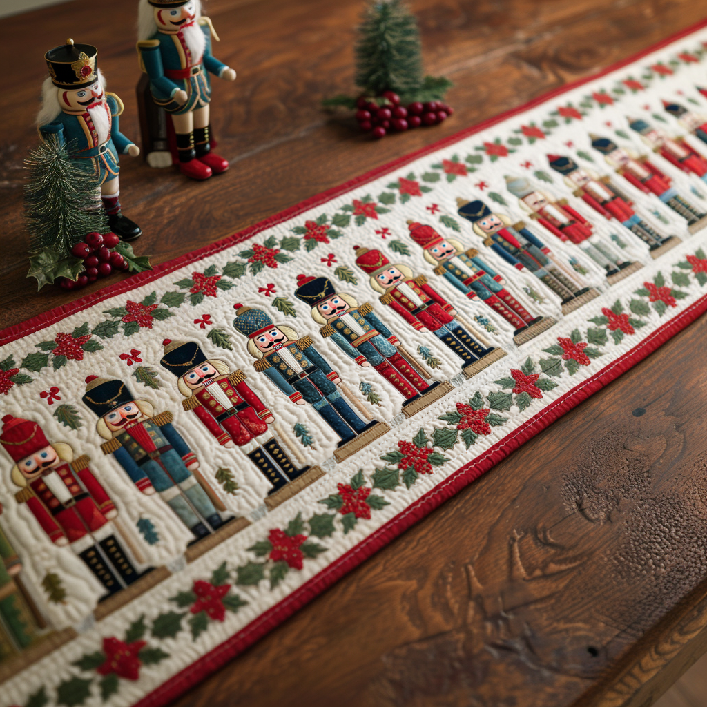 Nutcracker Dream Quilted Table Runner NCU0DDK1809