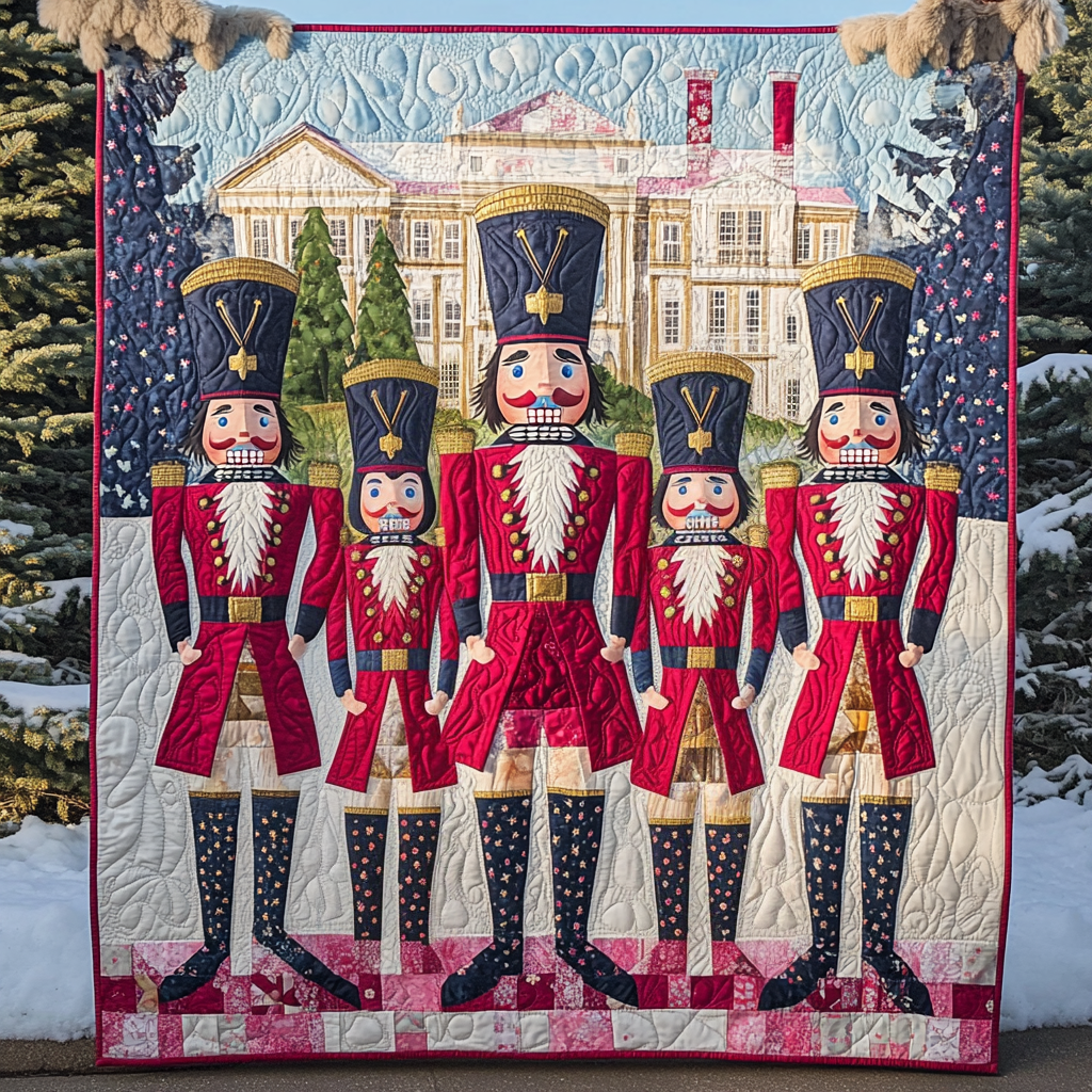 Nutcracker Dreamland Quilted Blanket NCU0TL1630