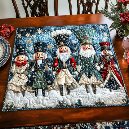 Nutcracker Magic Quilted Table Topper NCU0DDK1128