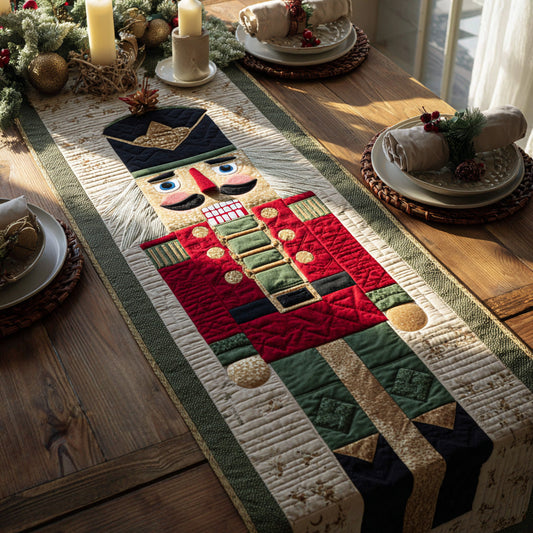 Nutcracker March Quilted Table Runner NCU0DV879