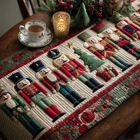 Nutcracker Parade Quilted Table Runner NCU0DQQ088