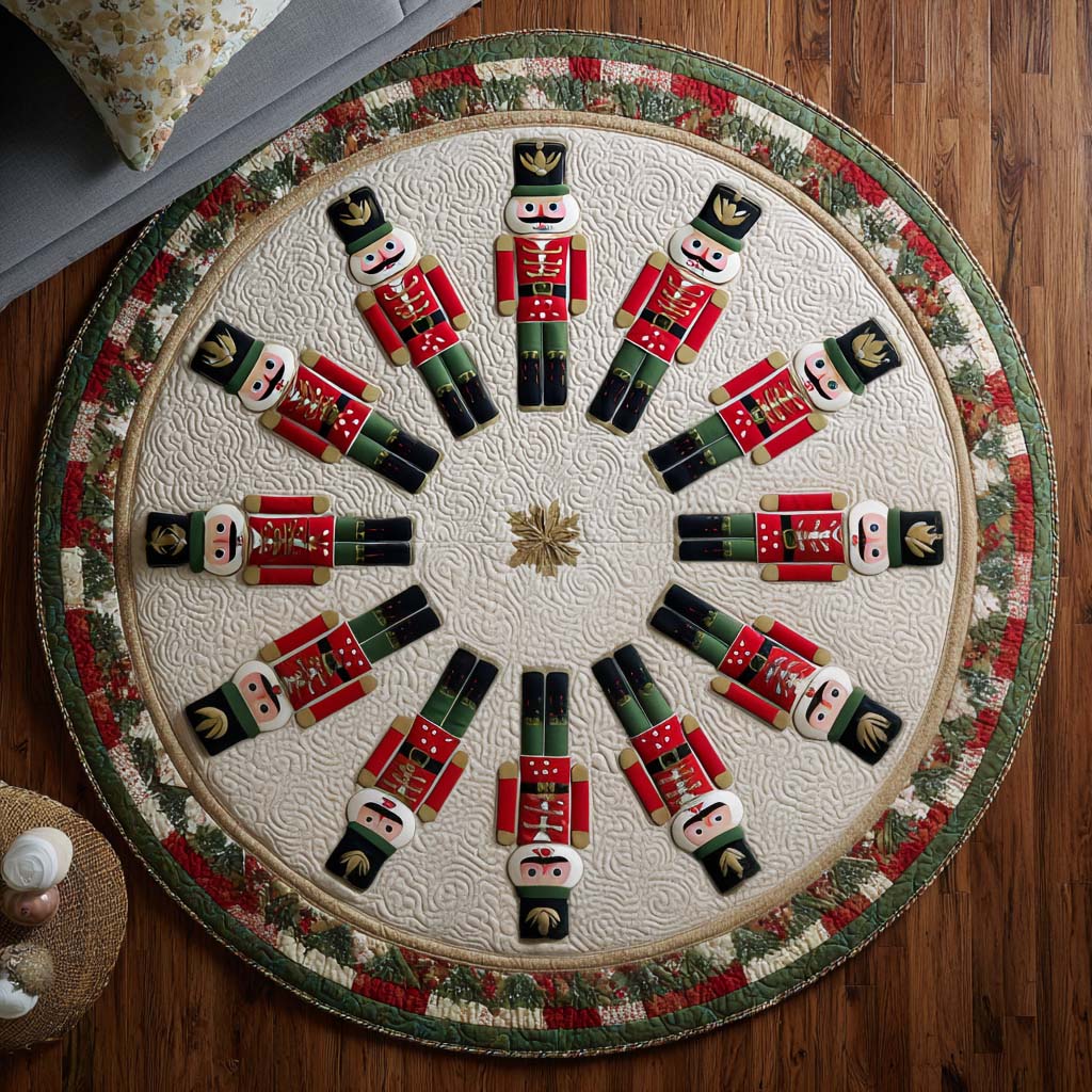 Nutcracker Parade Round Carpet NCU0NT10738