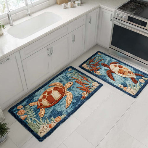 Ocean Drift Kitchen Area Rug NCU0TD1435