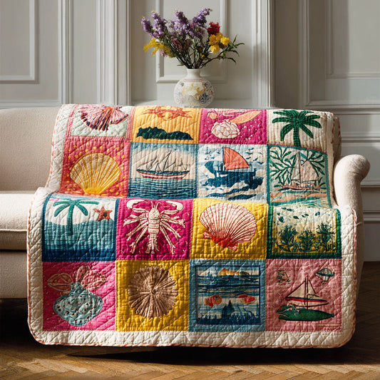 Ocean Escape Quilted Blanket NCU0NTD1505