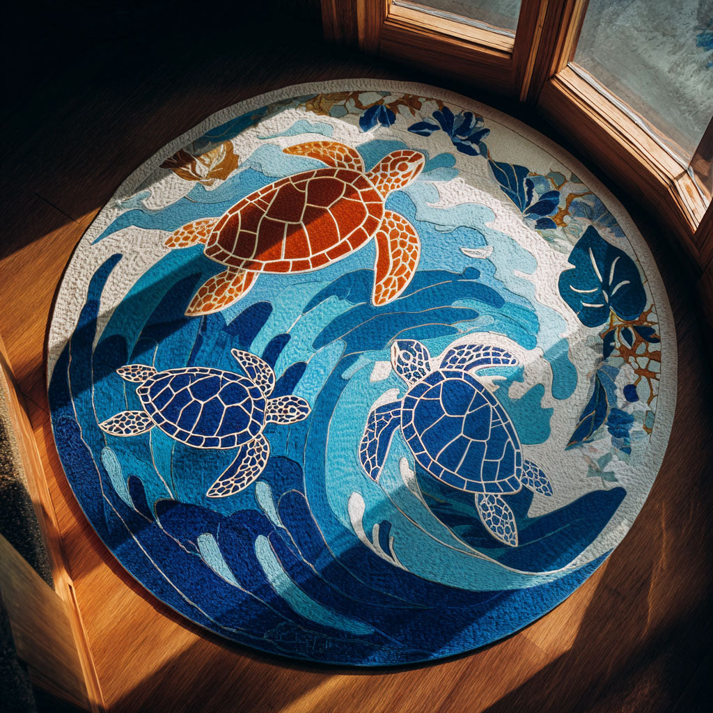 Ocean Keeper Round Carpet NCU0PT9875