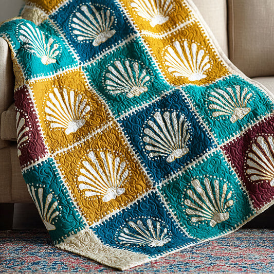 Ocean Life Quilted Blanket NCU0NTD1510