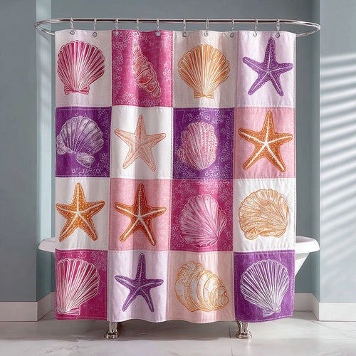 Ocean Shells Shower Curtain NCU0NTD1424