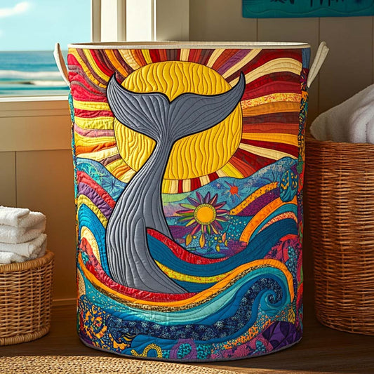 Ocean Spirit Quilted Laundry Basket NCU0NXD188