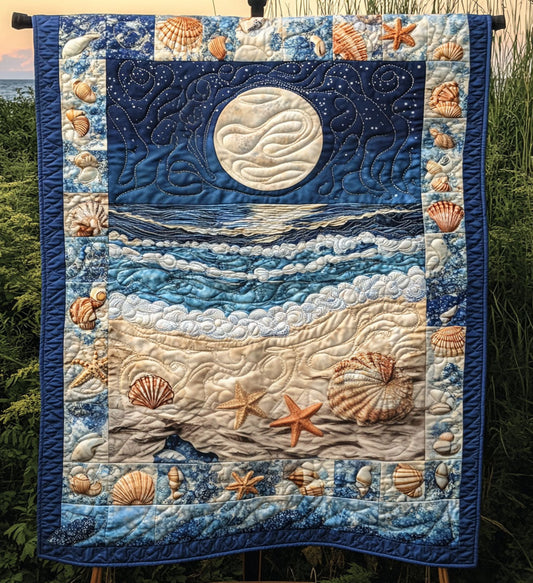 Ocean View Art Quilt Hanging NCU0PT678