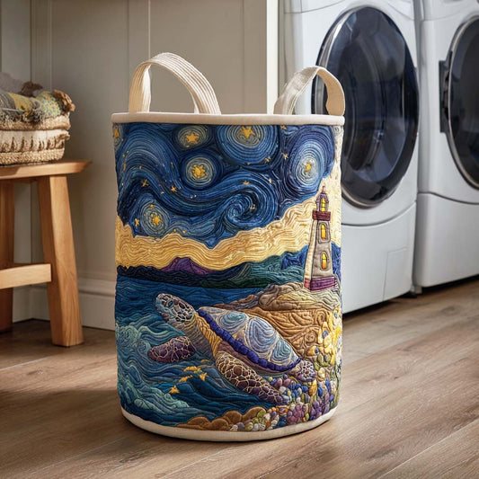 Ocean Voyager Quilted Laundry Basket NCU0NTD119