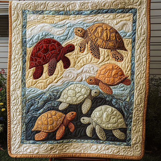 Ocean Wanderer Quilted Blanket NCU0DDK130