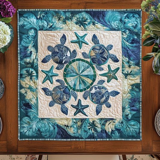 Ocean Wanderer Quilted Table Topper NCU0PTT827