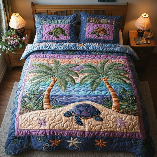 Ocean Whisper Quilted Bedding Set NCU0DV193