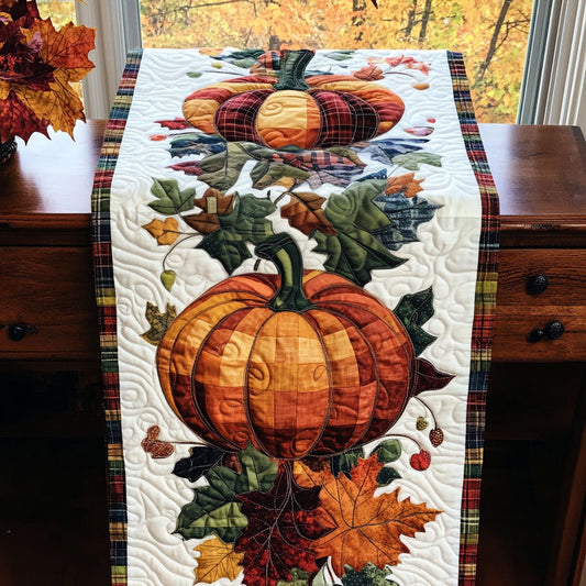 October Glow Quilted Table Runner NCU0PT949