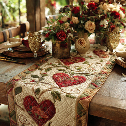 Old Soul Romance Quilted Table Runner NCU0PTT2777