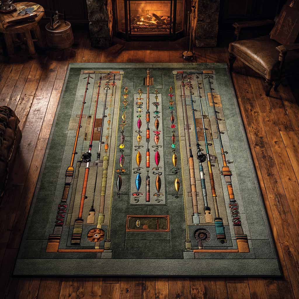 Old Tackle Area Rug NCU0NXD1531