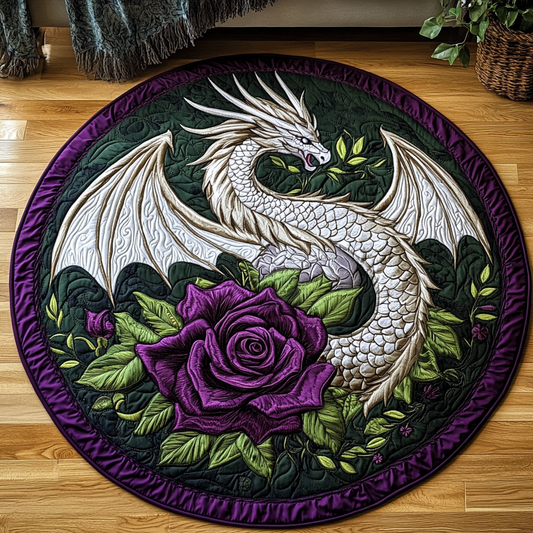 Orb of the Dragonlord Quilted Round Mat NCU0DK1035